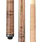 Lucasi Custom Birds-Eye Maple Sneaky Pete Pool Cue with Upgraded Shaft, 18.5-Ounce
