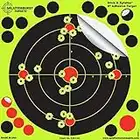 Splatterburst Targets - 8 inch Stick & Splatter Reactive Self Adhesive Shooting Targets - Gun - Rifle - Pistol - Airsoft - BB Gun - Pellet Gun - Air Rifle (100 Pack)