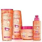 L'Oréal Paris Routine Completa Riparatrice Di Lunghezze, Elvive Dream Long Kit Con Shampoo, Balsamo, Maschera E Crema Per Capelli Lunghi, Lisci E Danneggiati, 1 Unità, Confezione da 1