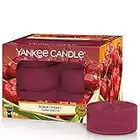 Yankee Candle candeline profumate tea light | Amarena | 12 pezzi