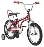 Schwinn Krate Evo Classic Kids Bike, 16-Inch Wheels, Boys and Girls Ages 3-5 Years, Removable Training Wheels, Coaster Brakes, Apple Red