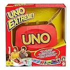 Mattel Games UNO - Extrême - Jeu de Société Familial - Lanceur de Cartes - Effets Lumineux et Sonores - Coup Extrême - 112 Cartes - Cadeau dès 7 ans, GXY75