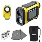 Nikon Forestry Pro II Laser Rangefinder Hypsometer Bundle with 3 Extra CR2 Batteries and a Lumintrail Cleaning Cloth