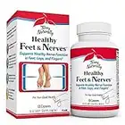 Terry Naturally Healthy Feet & Nerves - 120 Vegan Capsules - Nerve Function Support Supplement - Contains B Vitamins, Alpha-Lipoic Acid (ALA) & Boswellia - Non-GMO, Gluten Free - 60 Servings