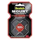 Scotch Extremely Strong Mounting Tape, Double Sided Foam Tape, 1 in x 60 in (2.54 cm x 1.52 m), 414DC-SFEF