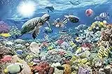 Ravensburger Beneath The Sea 5000 Piece Jigsaw Puzzle for Adults - 17426 - Handcrafted Tooling, Durable Blueboard, Every Piece Fits Together Perfectly