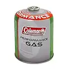 Coleman Cartouche de Gaz à Valve C500 Performance, pour Réchauds de Camping Cartouche Compacte et refermable, Vert