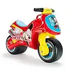 INJUSA - Moto Correpasillos Neox Mickey Mouse, para Niños +18 Meses, con Decoración Permanente, Ruedas Anchas de Plástico y Asa de Transporte, Color Rojo