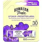 Hawaiian Tropic Lip Balm - Bálsamo Protector Solar de Labios SPF 30 , Sabor Tropical , 4 gr