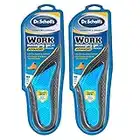 Dr Scholl's work Massaging Gel Advanced Insoles, 2 Pairs (Men's 8-14), 2 count