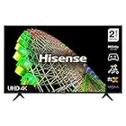 Hisense 50A6BGTUK 4K UHD Smart TV, with Dolby Vision HDR, DTS Virtual X, Youtube, Netflix, Disney +, Freeview Play and Alexa Built-in, Bluetooth and WiFi (2022 New), Black, (50 Inch)