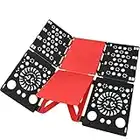 BoxLegend V3 Shirt Folding Board T Shirt Clothes Folder Durable Plastic Laundry folders Folding Boards Black & Red