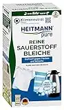 HEITMANN pure Reine Sauerstoffbleiche: Ökologisches Bleichmittel, hohe Waschkraft gegen Flecken & Schmutz, 1x 350g