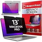 SightPro Magnetic Privacy Screen for MacBook Pro 13 Inch (2016, 2017, 2018, 2019, 2020, 2021, 2022, M1, M2) Laptop Privacy Filter and Anti-Glare Protector