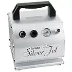 Iwata-Medea Studio Series Silver Jet Single Piston Air Compressor