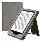 kwmobile Carcasa Compatible con Amazon Kindle Paperwhite 11. Generation 2021 Funda - Funda con Stand Agarre de Mano y Tarjetero - de Aguja magnética