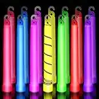 iGLOW 14 Pieces Glow Party Ultra Bright Glow Sticks - Emergency Light Sticks for Camping Accessories, Parties, Hurricane Supplies, Earthquake, Survival Kit and More