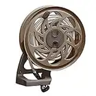 Suncast CPLSTA125B 125-Foot Sidetracker Garden Guide Side Tracker 125 ft. Brown Wall Mounted Hideaway Hose Reel, No Size, Taupe