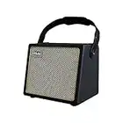 Acoustic Guitar Amplifier, 30 Watt Bluetooth Speaker Rechargeable Portable Acoustic Guitar Amp with Reverb Chorus Effect,3 Inputs，USB Charging Interface Black