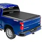 LUND Genesis Roll Up, Soft Roll Up Truck Bed Tonneau Cover | 96093 | Fits 2014-2018, 19 Legacy/Limited GMC Sierra & Chevrolet Silverado 6' 7" Bed (78.8")