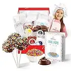 BAKETIVITY Cake Pop Sticks Kids Baking Kit | Cake Pop Kit For Kids | DIY Beginner Cake Pop Supplies, Premeasured Ingredients Cake Pop Maker | Cake Pops Decorating Kit – Kids Cake Pop Baking Kit