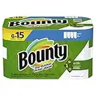Bounty Select-A-Size Paper Towels, 6 Double Plus Rolls = 15 Regular Rolls
