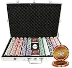 1000 Ct Las Vegas 14 Gram Poker Chip Set Aluminum Case Custom Build