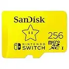 SanDisk 256GB Scheda microSDXC UHS-I per Nintendo Switch 256GB - Prodotto con Licenza Nintendo, fino a 100 MB/s UHS-I Class 10 U3