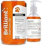 Hofseth Biocare Brilliant Salmon Oil for Dogs, Cats, Puppy, Ferret & Pets - Pure Omega 3, 6 & 9 Fish Oil Food Supplement | Treats Itchy Skin, Joint Care, Heart Health & Natural Coat (300ml)