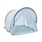 Babymoov Strandmuschel Blue Waves mit LSF 50+, Pop-Up-System, 1 Stück (1er Pack)