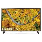 LG 43UP75006LF 43 inch 4K UHD HDR Smart LED TV (2021 Model) with Freeview Play, Prime Video, Netflix, Disney+, Google Assistant and Alexa compatible, Ceramic Black