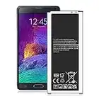 SHENMZ Galaxy Note 4 Battery,[Upgraded] 5200mAh Li-ion Replacement Battery for Samsung Galaxy Note 4 [N910,N910U LTE,AT&T N910A,Verizon N910V,Sprint N910P,T-Mobile N910T]
