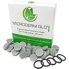 Microderm GLO Mini filtre supplémentaire 8 mm d'épaisseur par (30 Pack) microdermabrasion de qualité médicale filtre avec la technologie brevetée Safe3D la FDA sans danger pour tous les types de peau