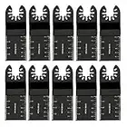 10Pack 35mm Universal Oscillating Quick Release Saw Blades Set Multitool Tool Blade for Bosch Craftsman DeWalt Dremel FEIN Ridgid TCH Makita Milwaukee