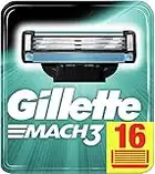 Gillette Razor Blades 16Pcs for Men Mach 3, 200 g