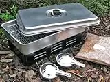 FFT Outdoor Smoker Oven - Outdoor fish Meat Smoker Camping BBQ Fishing FREE WOOD CHIPS