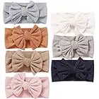 Mookiraer Baby Girl Nylon Headbands Christmas Gifts Newborn Infant Toddler Hairbands and Bows Child Hair Accessories