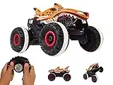 Hot Wheels HGV87 - Monster Trucks Tiger Shark, ferngesteuertes 4x4 Spielzeug-Auto für maximalen Outdoor-Renn-SpaÃŸ, inklusive USB-Kabel, für Kinder ab 4 Jahren