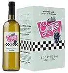 Wild Grapes Premium DIY Wine Making Kits - California Sauvignon Blanc - Makes Up to 30 x 750mL Bottles, 23L of Wine