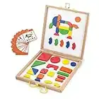 Viga Toys - 59687 - Jouet De Premier Age - Coffret De Formes Magnétiques