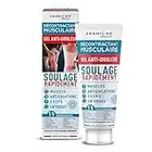 GRANIONS - Décontractant Musculaire Gel Anti-Douleur - Soulage rapidement douleurs articulaires, musculaires et post-traumatiques - Camphre, Musculaire, Poivrée, Romarin, Bleu, 100 ml