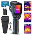 Thermal Camera TOPDON TC004, Thermal Imaging Camera Handheld with 256 * 192 IR Resolution, Video Recording, 16G Built-in SD Card, Automatic Tracking and Warning, -20°C to +350°C Test Range