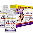 100% Pure Saffron Extract Natural Appetite Suppressant for Healthy Weight Loss-Metabolism Booster-Appetite Suppression Diet Pills That Work for Women Men-Hunger Craving Control Supplement-Value Pack