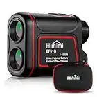 Himimi Telemetro da Golf 1100 Yards / 1000 m, Telemetro Laser Golf Misurazione della velocità 0~300km/h, Ingrandimento x6 e Ricarica USB, Impermeabile IP54 – per Golf, Caccia, Tiro con l’Arco