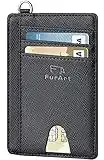 FurArt Slim Minimalist Wallet, Front Pocket Wallets, RFID Blocking, Credit Card Holder for Men&Women