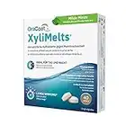 OraCoat XyliMelts - 40 Haft-Tabletten gegen Mundtrockenheit - Diskret - Im Schlaf verwendbar - VEGAN - Milde Minze