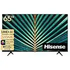 Hisense 65A7GV - 65 inch 4K Ultra HD VIDAA Smart TV,Dolby Vision HDR, Built in Amazon Alexa, with Voice Remote (Canada Model) 2022