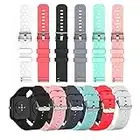 Compatible with Umidigi Uwatch 5 2 2S 3S Smart Watch Bands, Soft Silicone Wristband Bracelet Sport Strap for Uwatch 5 / Uwatch/Urun S Smartwatch