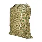 LFH HOME 1 confezione da 1 borsa per bucato (28 "91,4 cm, fiore verde)