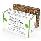 Organic African Black Soap 100g - Antibacterial Body Wash & Hand Wash - Eczema, Dry Skin, Psoriasis, Scar Removal, Face Wash & Moisturiser, Authentic Raw from Ghana.